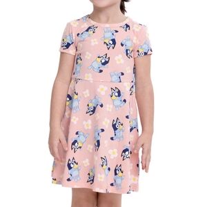 3/$30 Worn Once Pink 3T Bluey Kids Dress